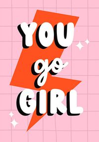 Tap to view You Go Girl Empowering Card
