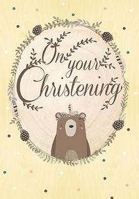 Tap to view On Your Christening Bear Card