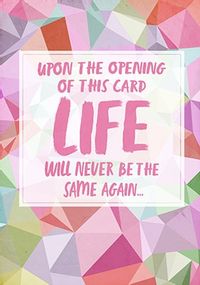 Tap to view Life Will Never Be The Same...Nanny To Be Card 1