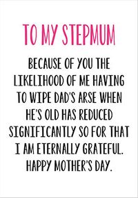 Tap to view Step Mum Mother's Day Card