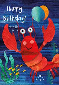 Tap to view Lobster Birthday Card