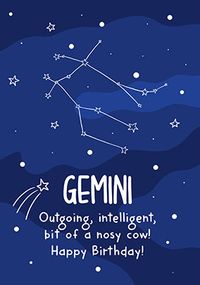 Tap to view Gemini Birthday Card