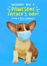 Tap to view Pawesome Father's Day Card