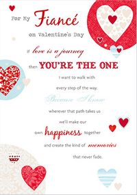Tap to view Fiancé You're The One Valentine Card
