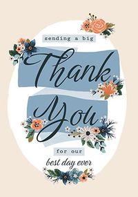 Tap to view Wedding Day Thank You Card