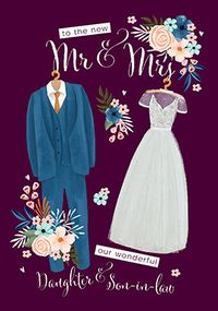 Tap to view Daughter & Son In Law Wedding Card