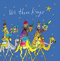 Tap to view Quentin Blake We Three Kings Christmas Card