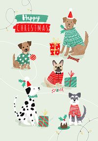 Tap to view Merry Christmas Cute Dog Card