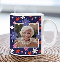 Tap to view Floral Burst Lovely Grandma Mug