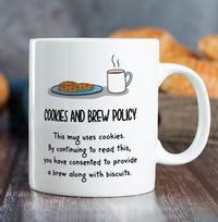 Tap to view Cookies & Brew Policy Mug