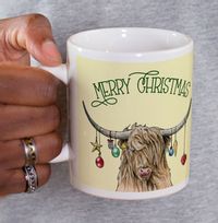 Tap to view Highland Cow Christmas Mug