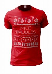 Tap to view Nice Baubles Personalised T-Shirt