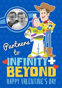 Tap to view Partners To Infinity Photo Valentine's Day Card