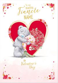 Tap to view Beautiful Fiancée  Me To You Personalised Giant Valentine's Card
