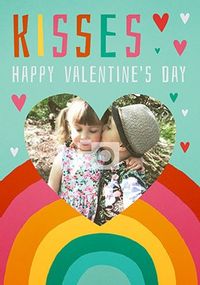 Tap to view Kisses Valentine's Day Photo Card