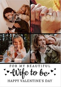 Tap to view Beautiful Wife-To-Be Photo Card