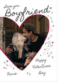 Tap to view Love You Boyfriend Photo Card