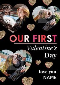 Tap to view Our First Valentine's Day Photo Card