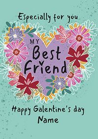Tap to view Best Friend Galentine's Day Personalised Card