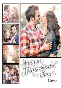 Tap to view Valentine's Day Multi Photo Upload Card - Essentials