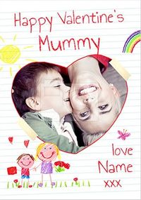 Tap to view Happy Valentines Mummy Boys Photo Card