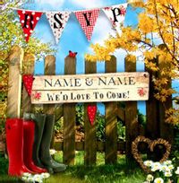 Tap to view In The Country - Wedding RSVP