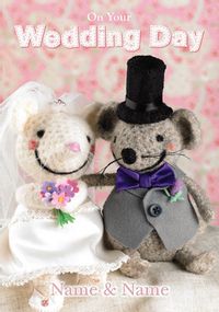 Tap to view Born to Stitch - Bride and Groom Mice