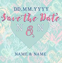 Tap to view Rhapsody - Save the Date Card Mr & Mrs