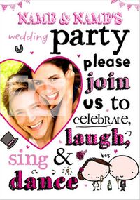 Tap to view Very Lovely - Wedding Party Invite